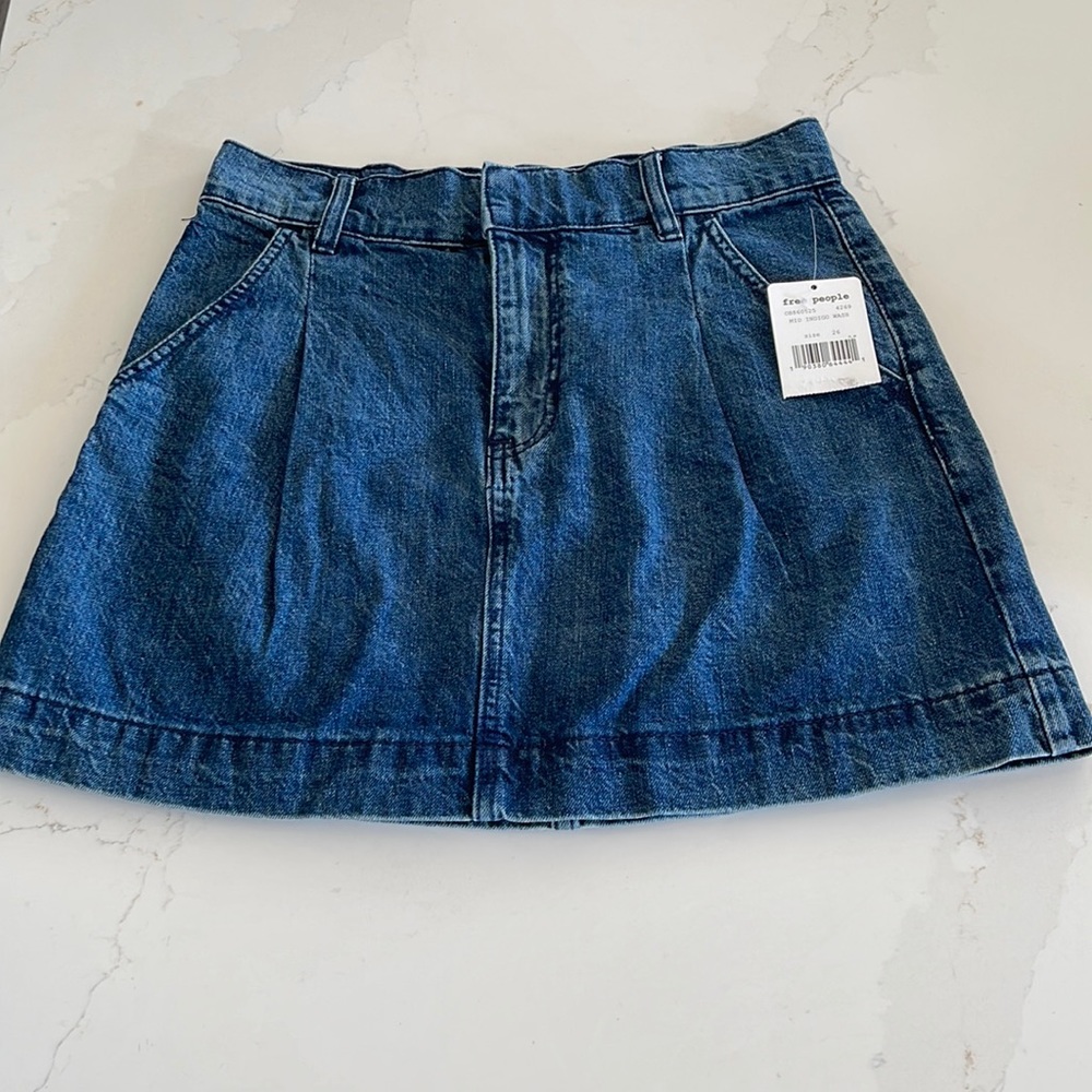 We The Free Denim Skirt